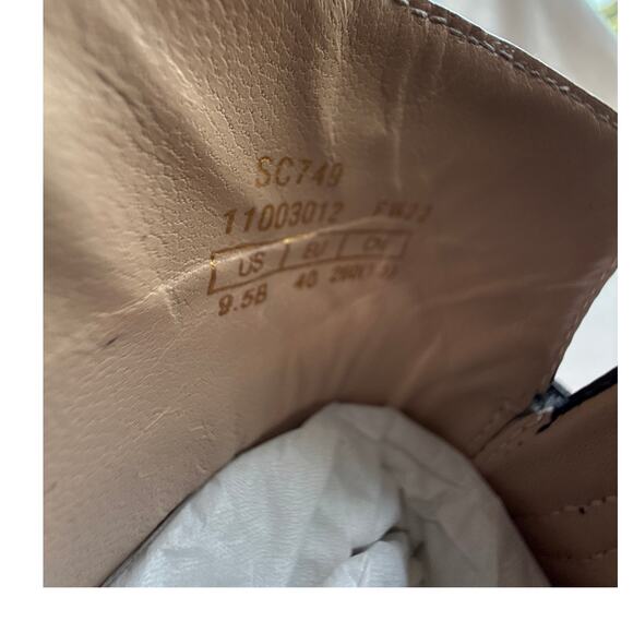 Stuart Weitzman Bedford Loafer Platform Slip On Womens 9.5 Black Patent Leather - Picture 9 of 13